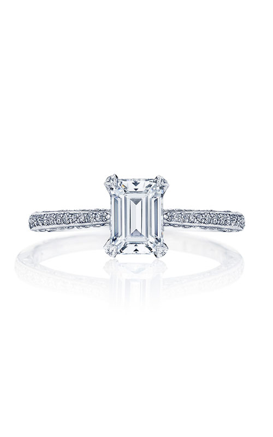 TACORI Classic Crescent Engagement Ring 2680EC65X45W