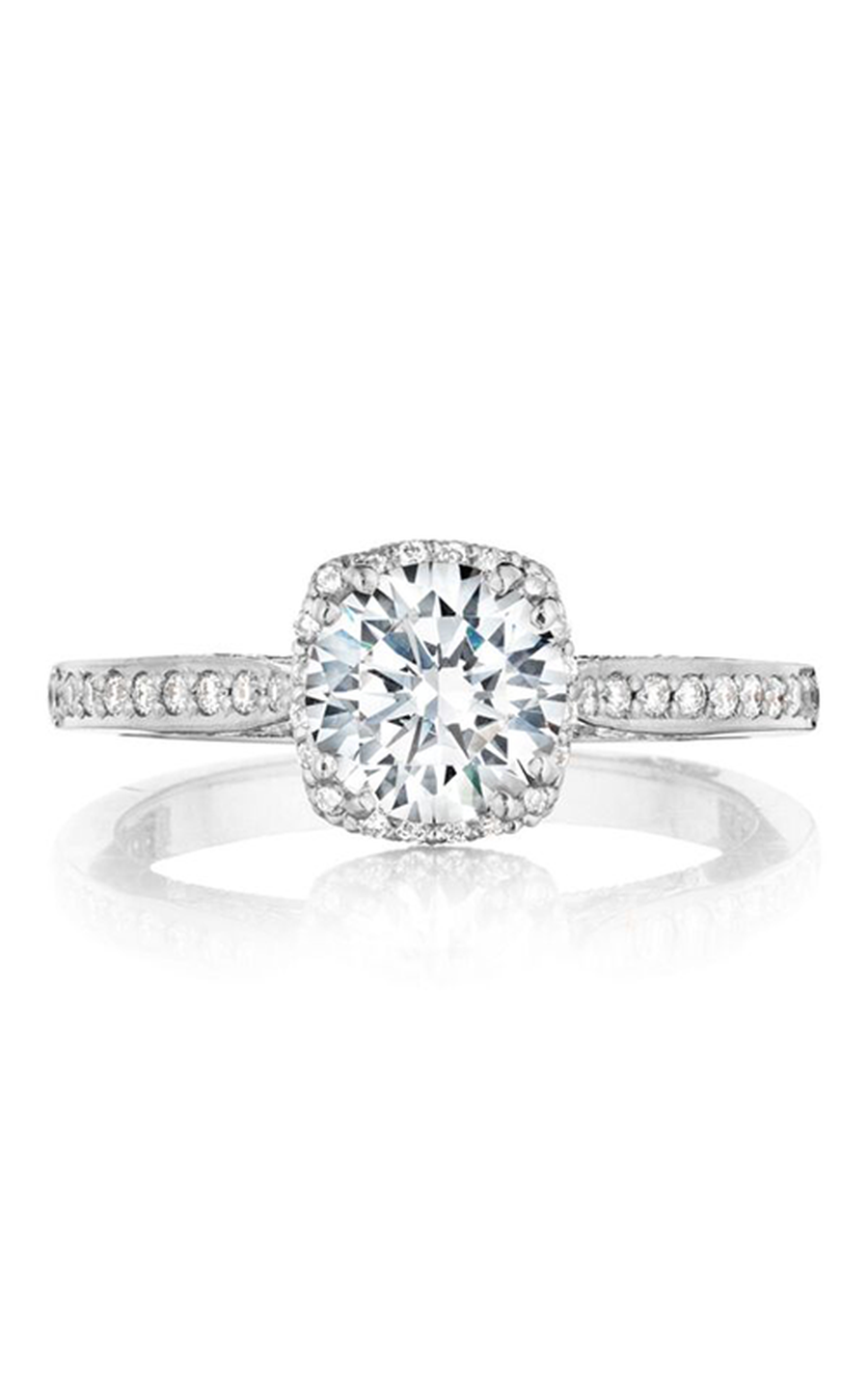 TACORI Dantela Engagement Ring 2620RDSMPW