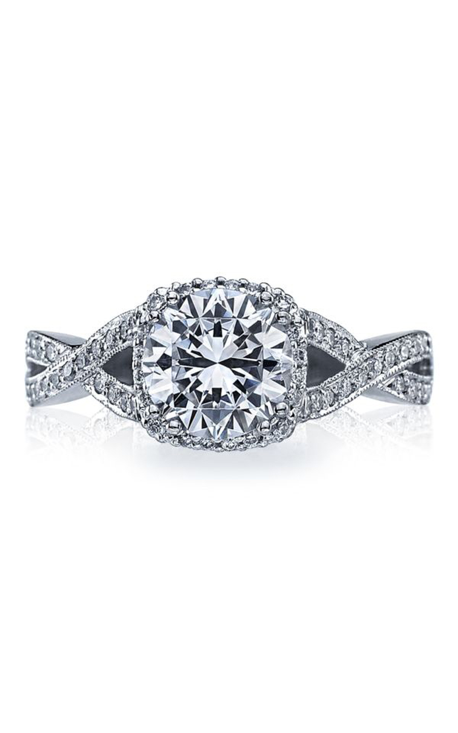 TACORI Dantela Engagement Ring 2627RDMDW