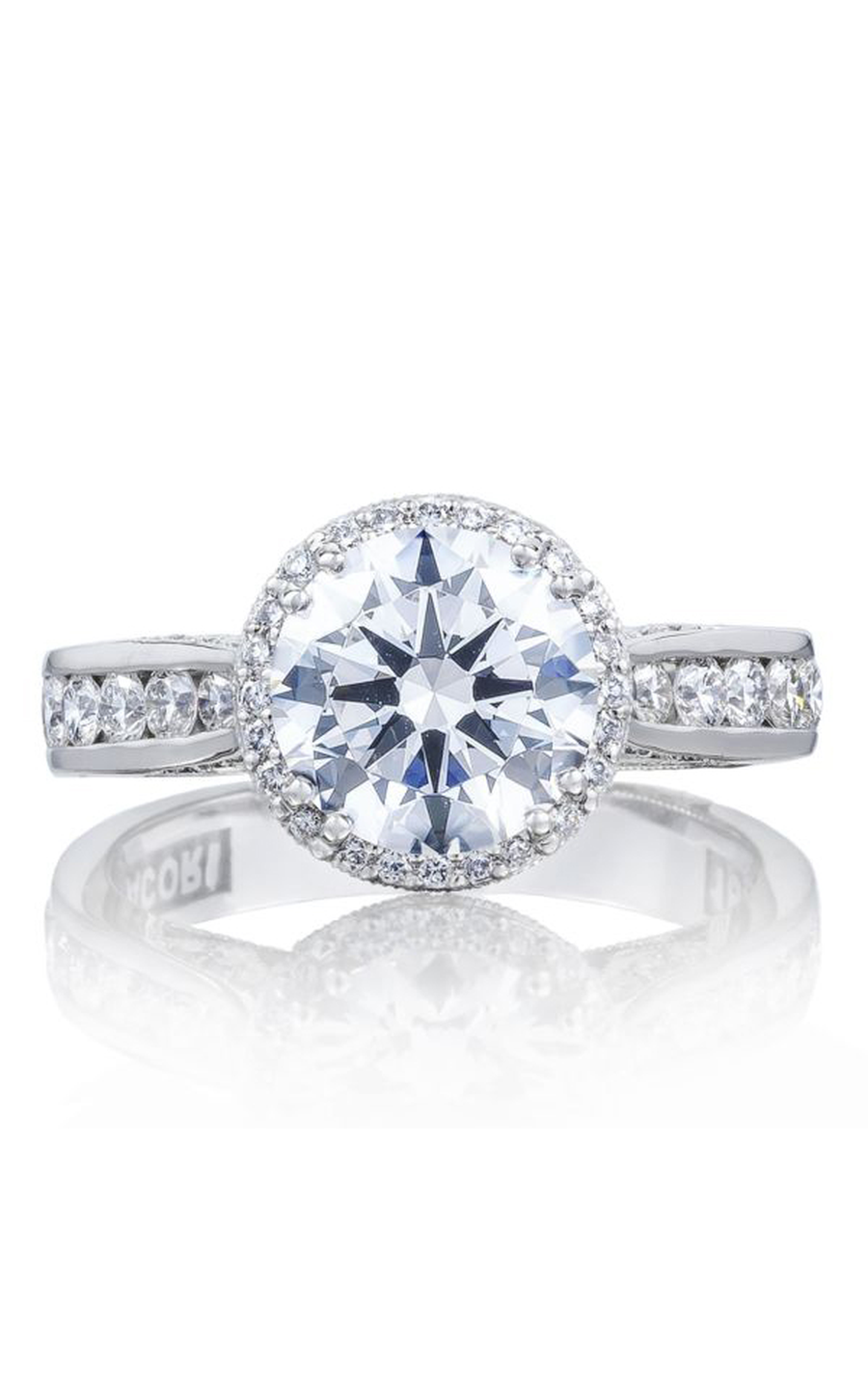 TACORI Dantela Engagement Ring 2646-35RDR8W