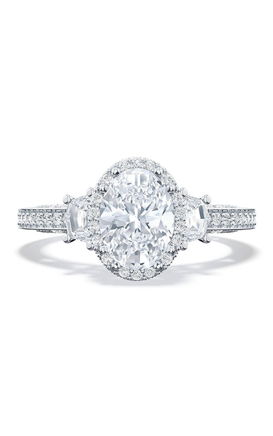 TACORI Dantela Engagement Ring 2662OV75X55W