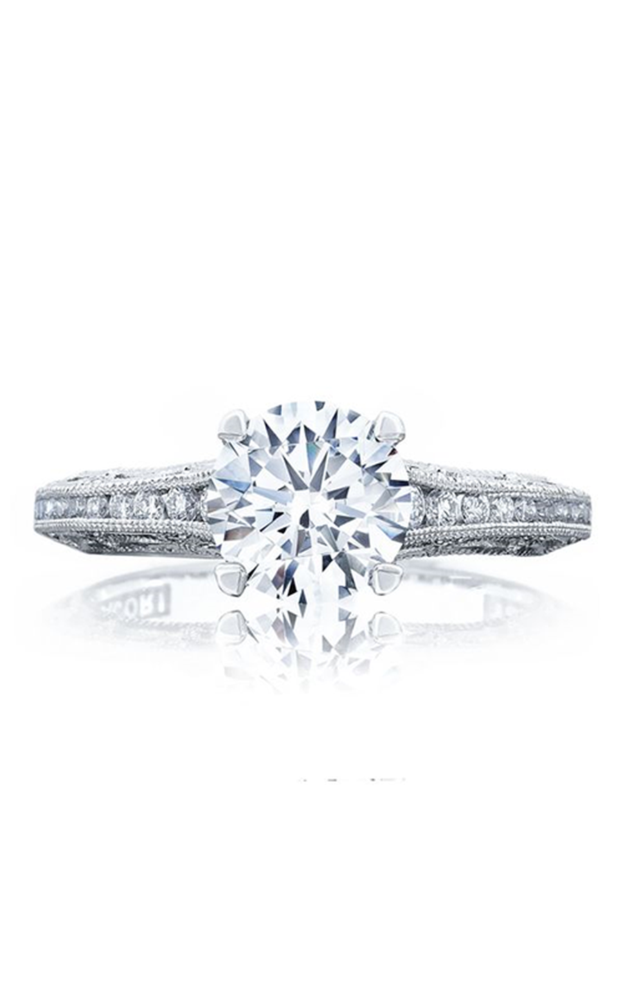 TACORI Reverse Crescent Engagement Ring 2617RD7