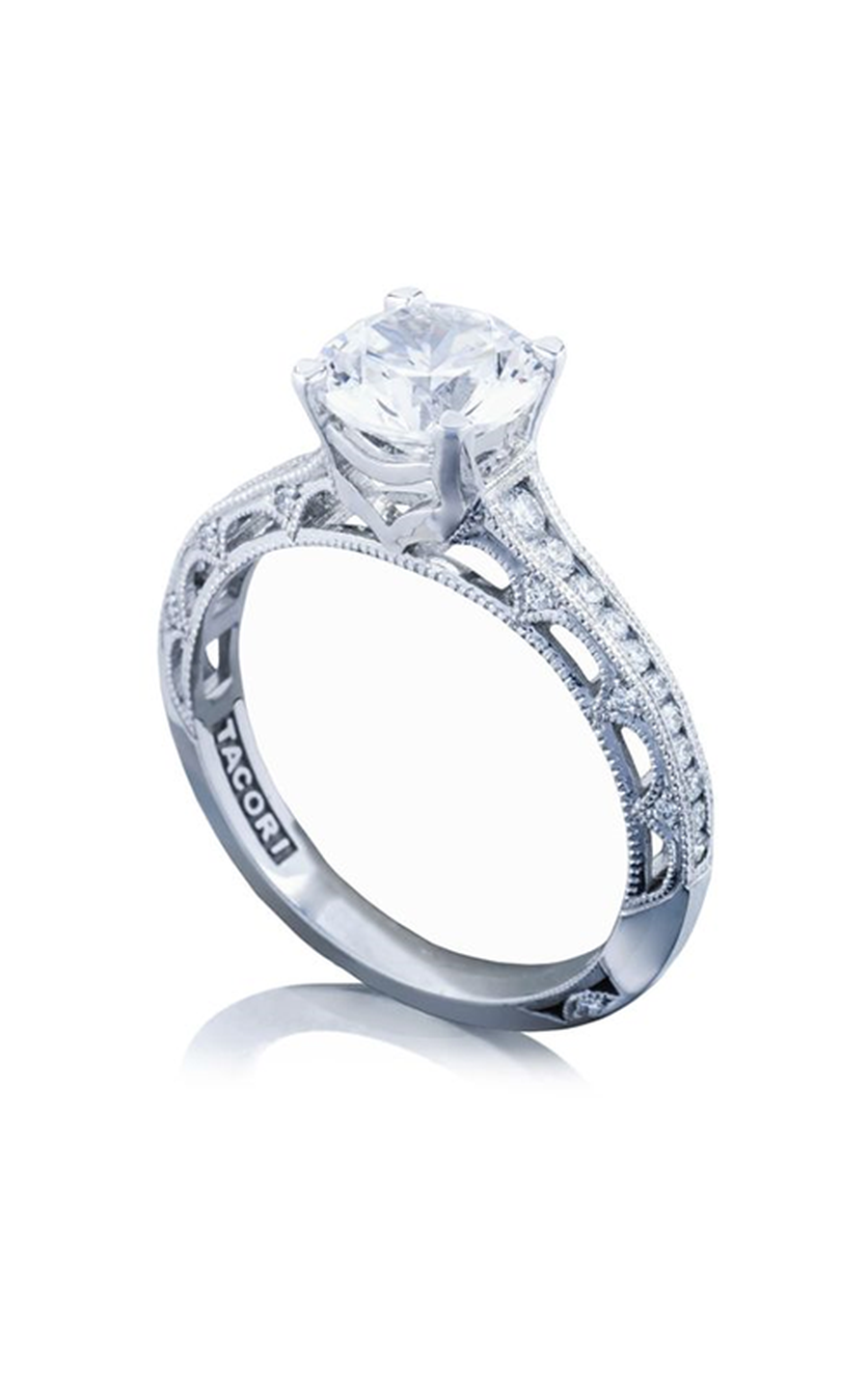 TACORI Reverse Crescent Engagement Ring 2617RD7