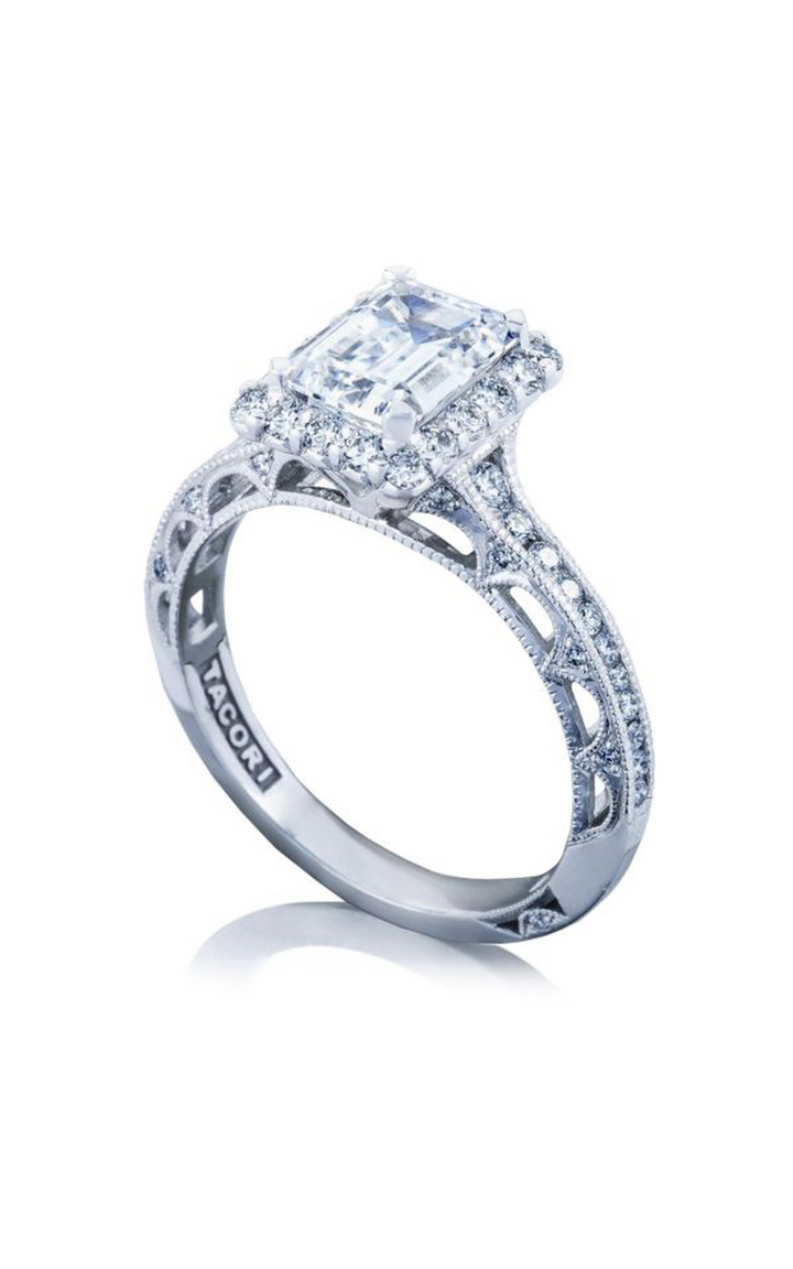 TACORI Reverse Crescent Engagement Ring 2618EC75X55W