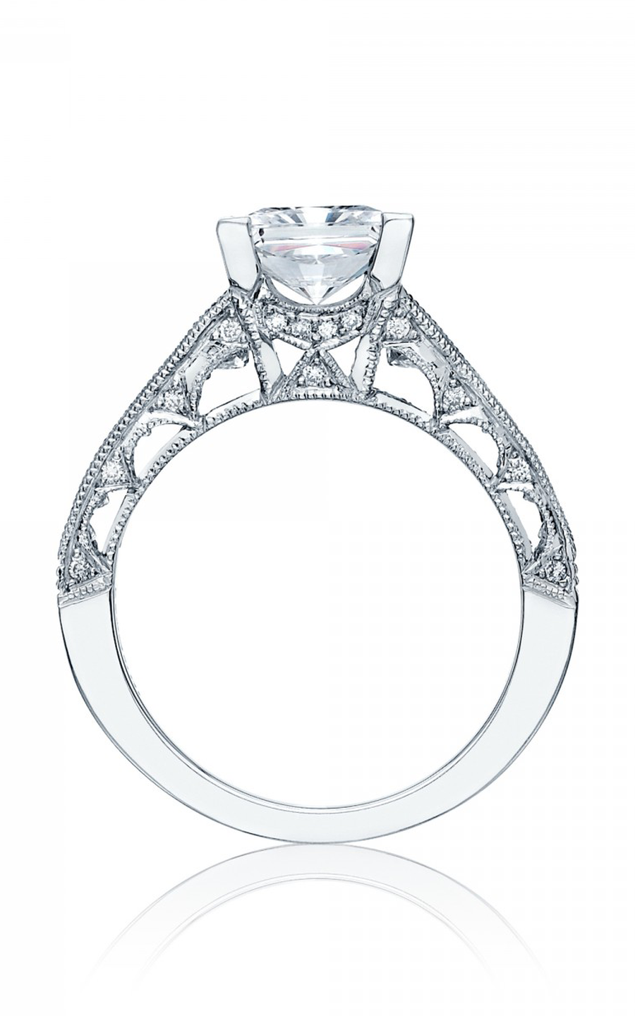 TACORI Reverse Crescent Engagement Ring HT2510PR12XW