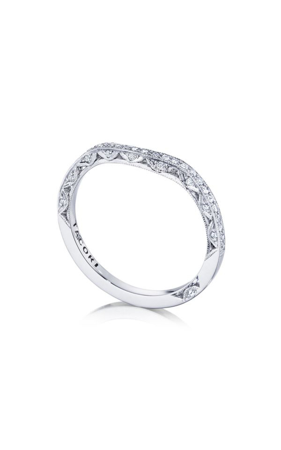 TACORI Classic Crescent Wedding Band HT2562B12W