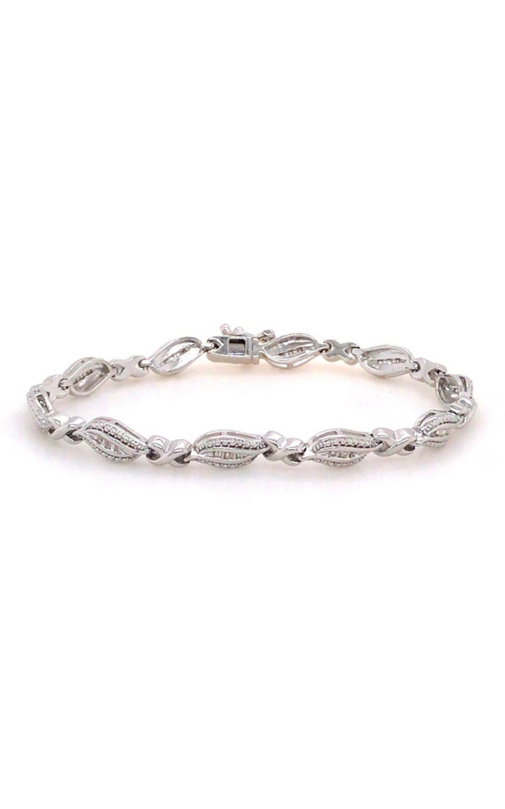 Elegant 1 Carat TW Diamond Tennis Bracelet