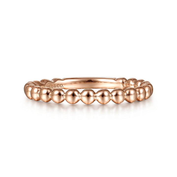 14K Rose Gold Bujukan Stackable Ring LR4871K4JJJ