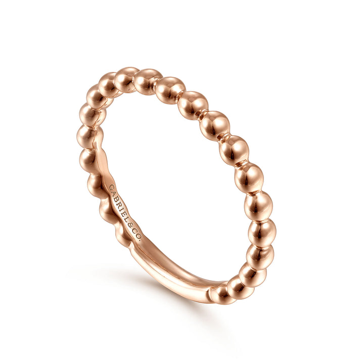 14K Rose Gold Bujukan Stackable Ring LR4871K4JJJ