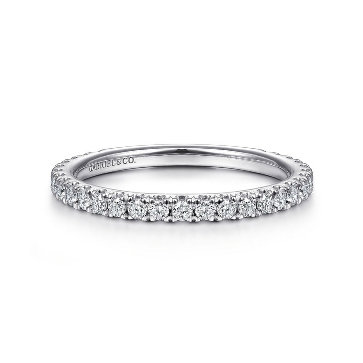 14K White Gold Stackable Diamond Ring LR50992W45JJ