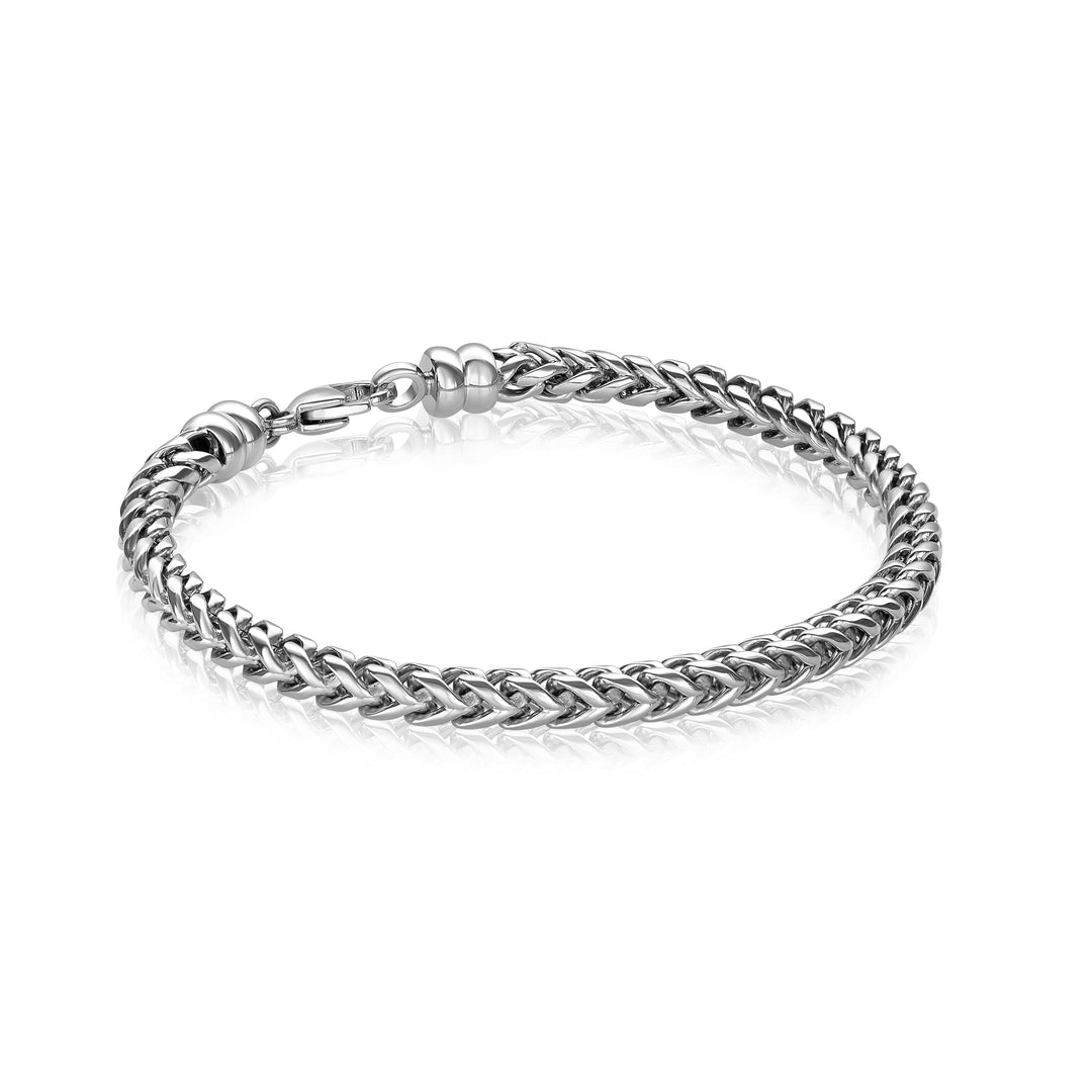 Italgem Round Franco Link Bracelet 5mm at Golden Tree Jewellers