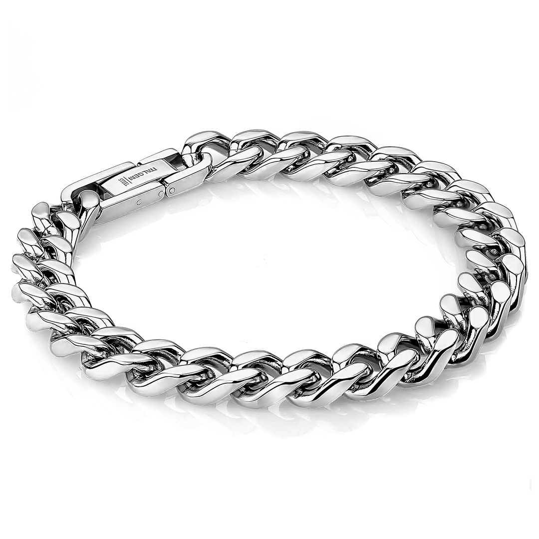 Italgem Curb Link Bracelet 9.4mm at Golden Tree Jewellers