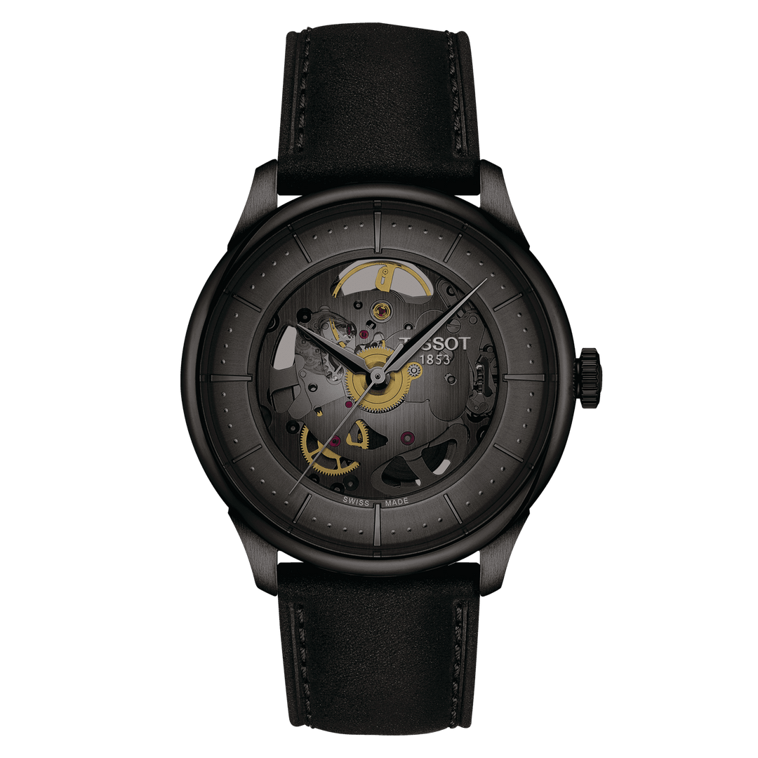 Tissot Chemin Des Tourelles Skeleton 39 mm T1398363644100