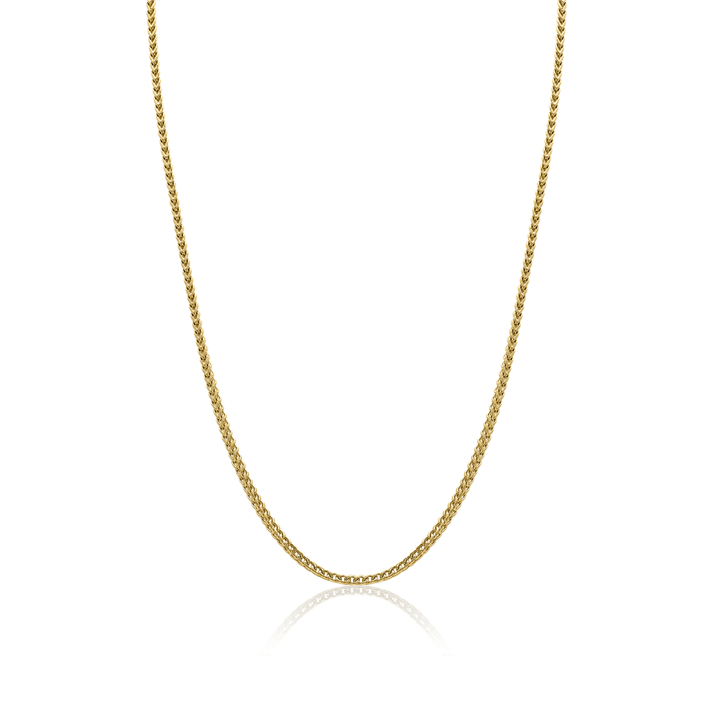 Italgem Round Franco Link Chain 3.5mm at Golden Tree Jewellers