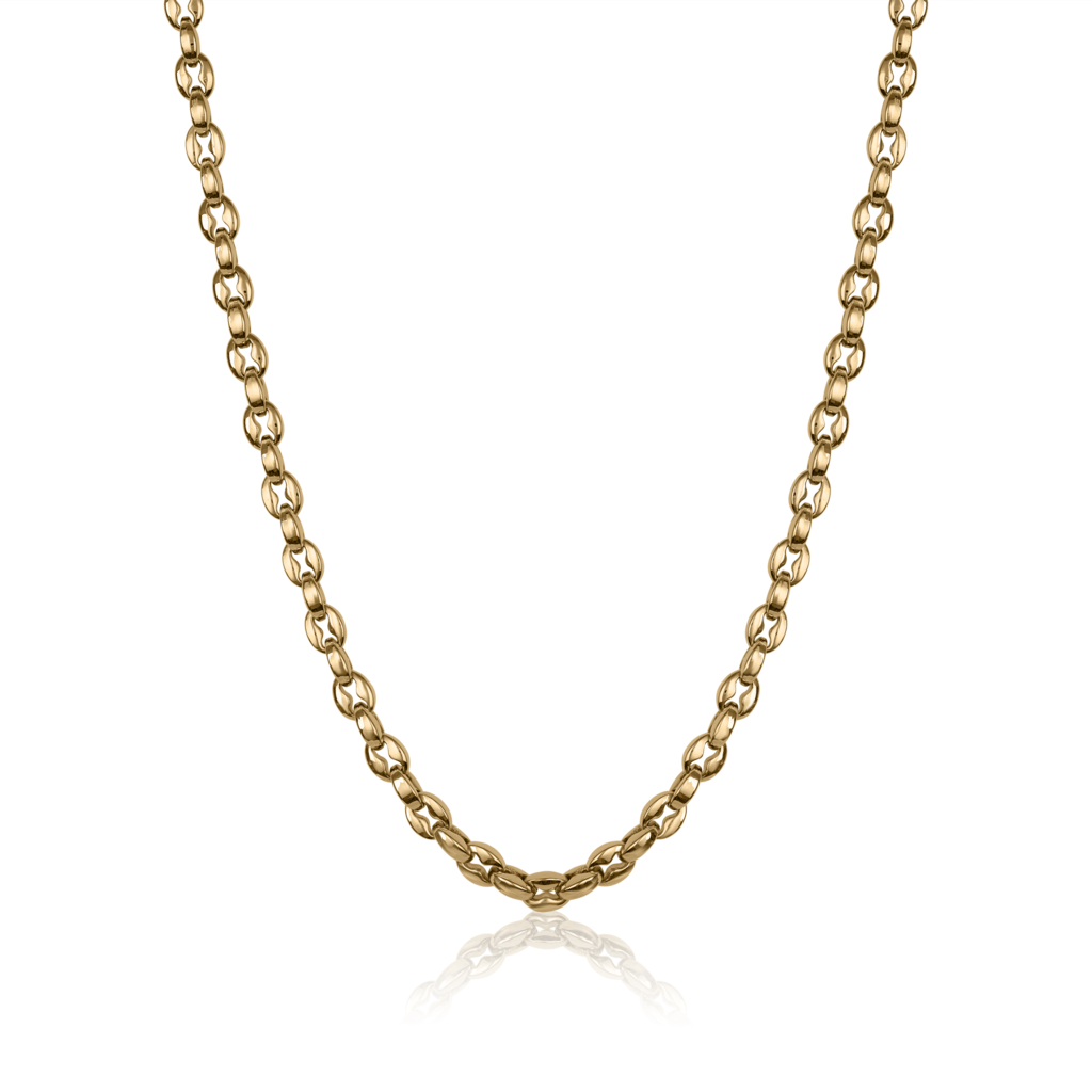 Italgem Oval Link Chain 4.5mm at Golden Tree Jewellers