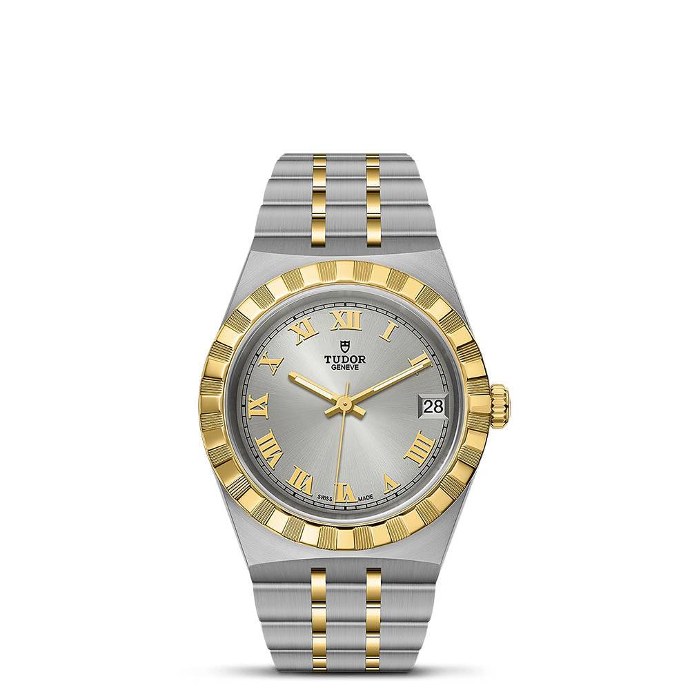 TUDOR Royal 34 mm M28403-0001 at Golden Tree Jewellers, an Official Tudor Retailer