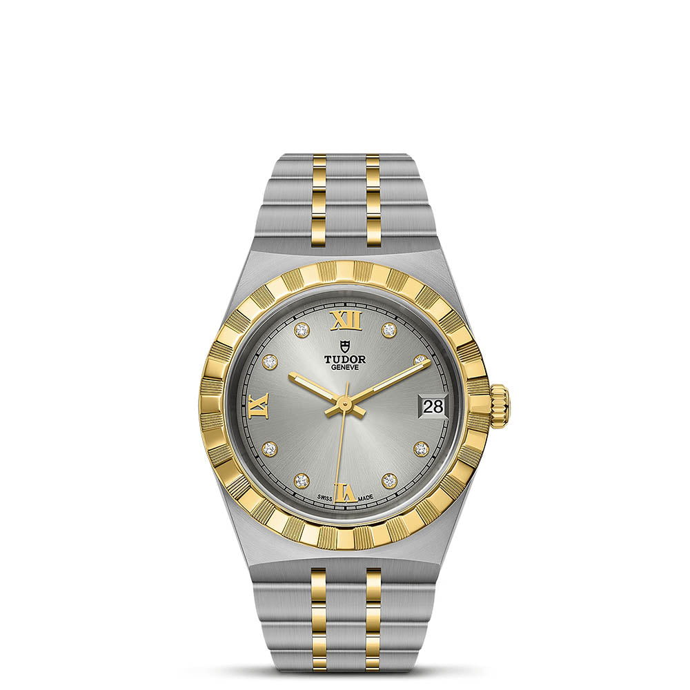 TUDOR Royal 34 mm M28403-0002 at Golden Tree Jewellers, an Official Tudor Retailer