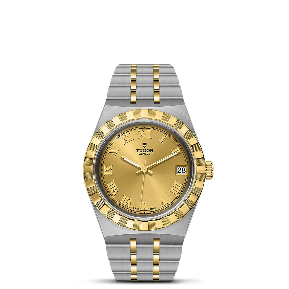 TUDOR Royal 34 mm M28403-0004 at Golden Tree Jewellers, an Official Tudor Retailer