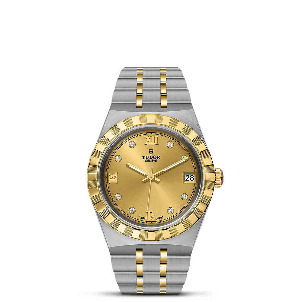 TUDOR Royal 34 mm M28403-0006 at Golden Tree Jewellers, an Official Tudor Retailer