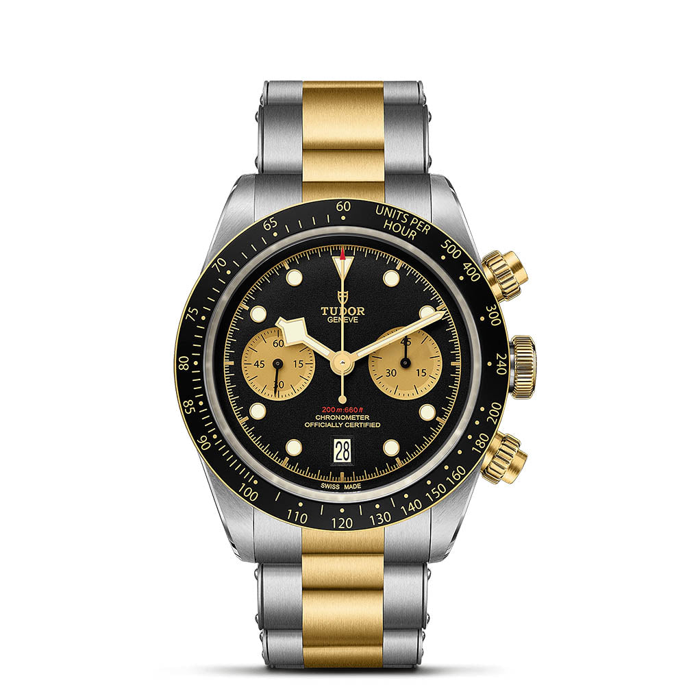 TUDOR Black Bay Chrono S&G 41 mm M79363N-0001 at Golden Tree Jewellers, an Official Tudor Retailer