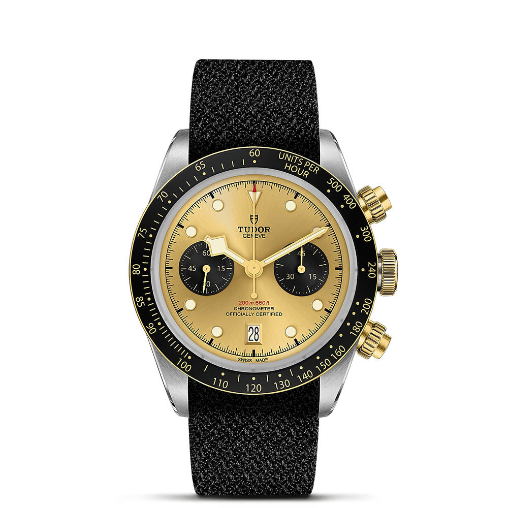 TUDOR Black Bay Chrono S&G 41 mm M79363N-0006 at Golden Tree Jewellers, an Official Tudor Retailer