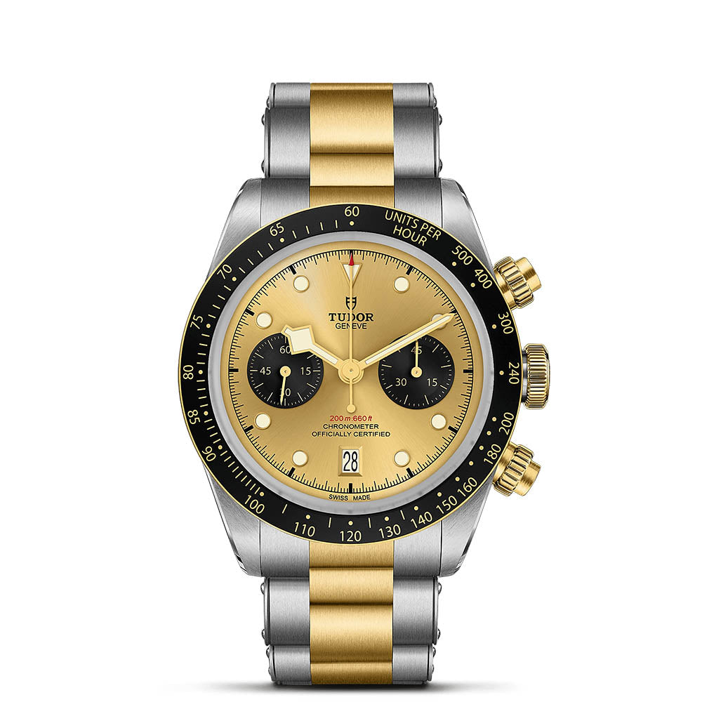 TUDOR Black Bay Chrono S&G 41 mm M79363N-0007 at Golden Tree Jewellers, an Official Tudor Retailer