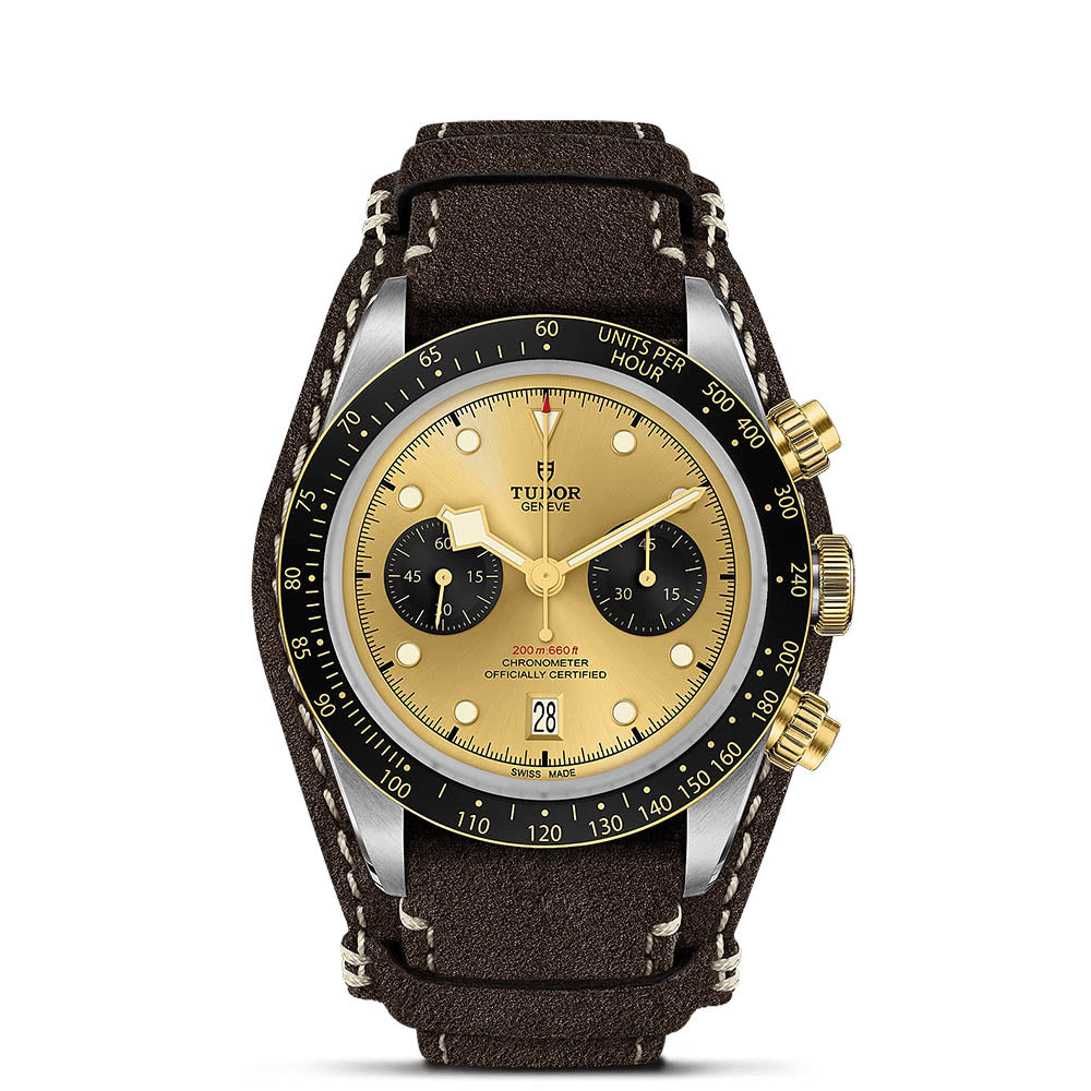 TUDOR Black Bay Chrono S&G 41 mm M79363N-0008 at Golden Tree Jewellers, an Official Tudor Retailer