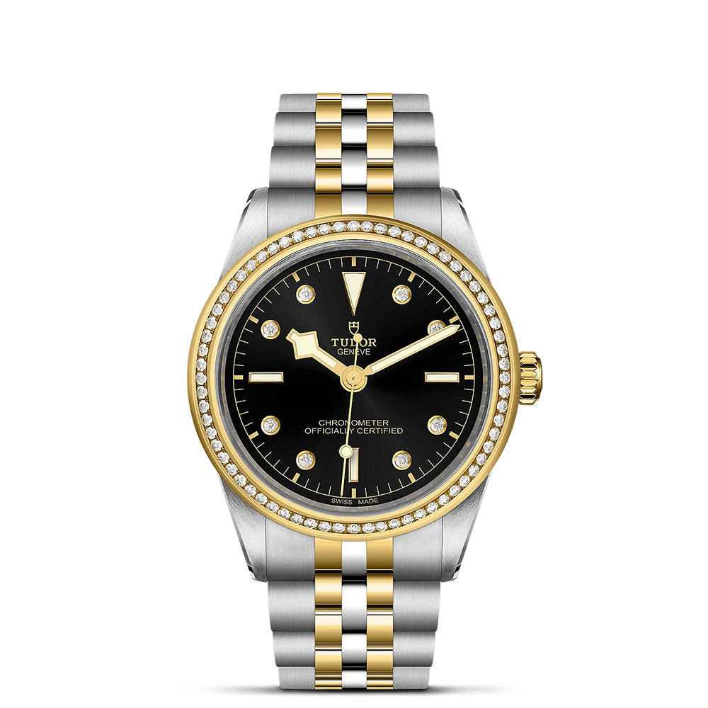 TUDOR Black Bay 39 S&G 39 mm M79673-0005 at Golden Tree Jewellers, an Official Tudor Retailer