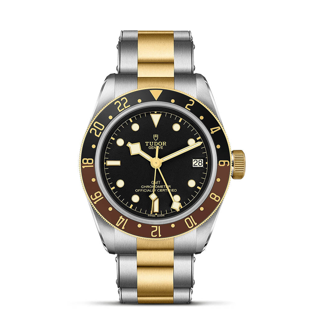 TUDOR Black Bay GMT S&G 41 mm M79833MN-0001 at Golden Tree Jewellers, an Official Tudor Retailer