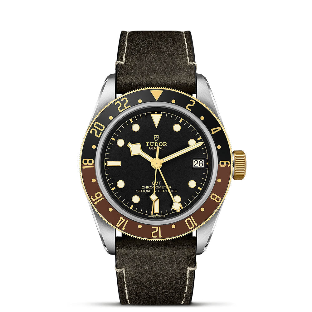 TUDOR Black Bay GMT S&G 41 mm M79833MN-0003 at Golden Tree Jewellers, an Official Tudor Retailer