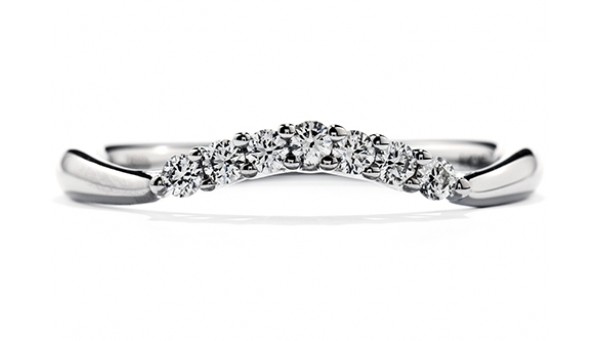Curved Diamond Bands