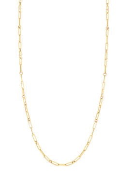 Roberto Coin 18KY Designer Gold Paperclip Chain